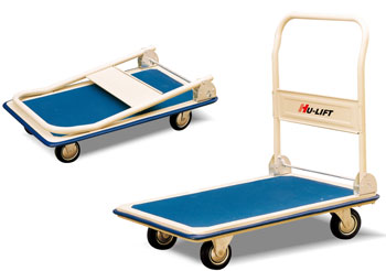 可折叠式钢制平板推车    